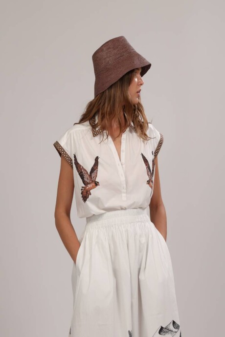 Camisa Mystic Birds Camisa Mystic Birds