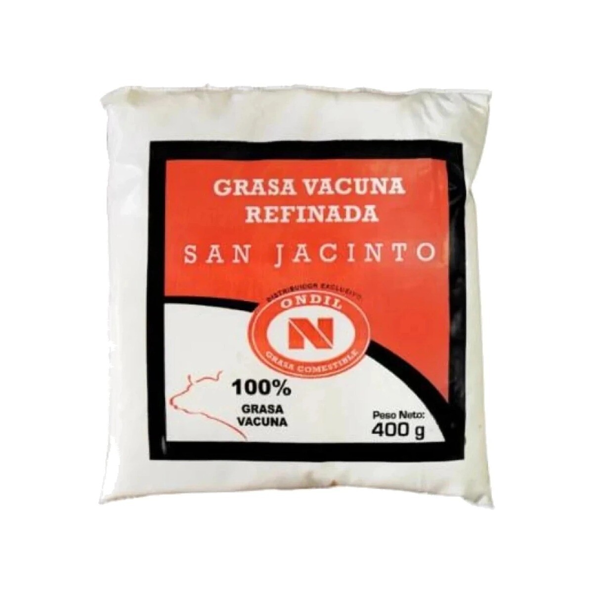 Grasa Vacuna San Jacinto 400g 