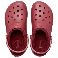 Classic Clog Lined Rojo