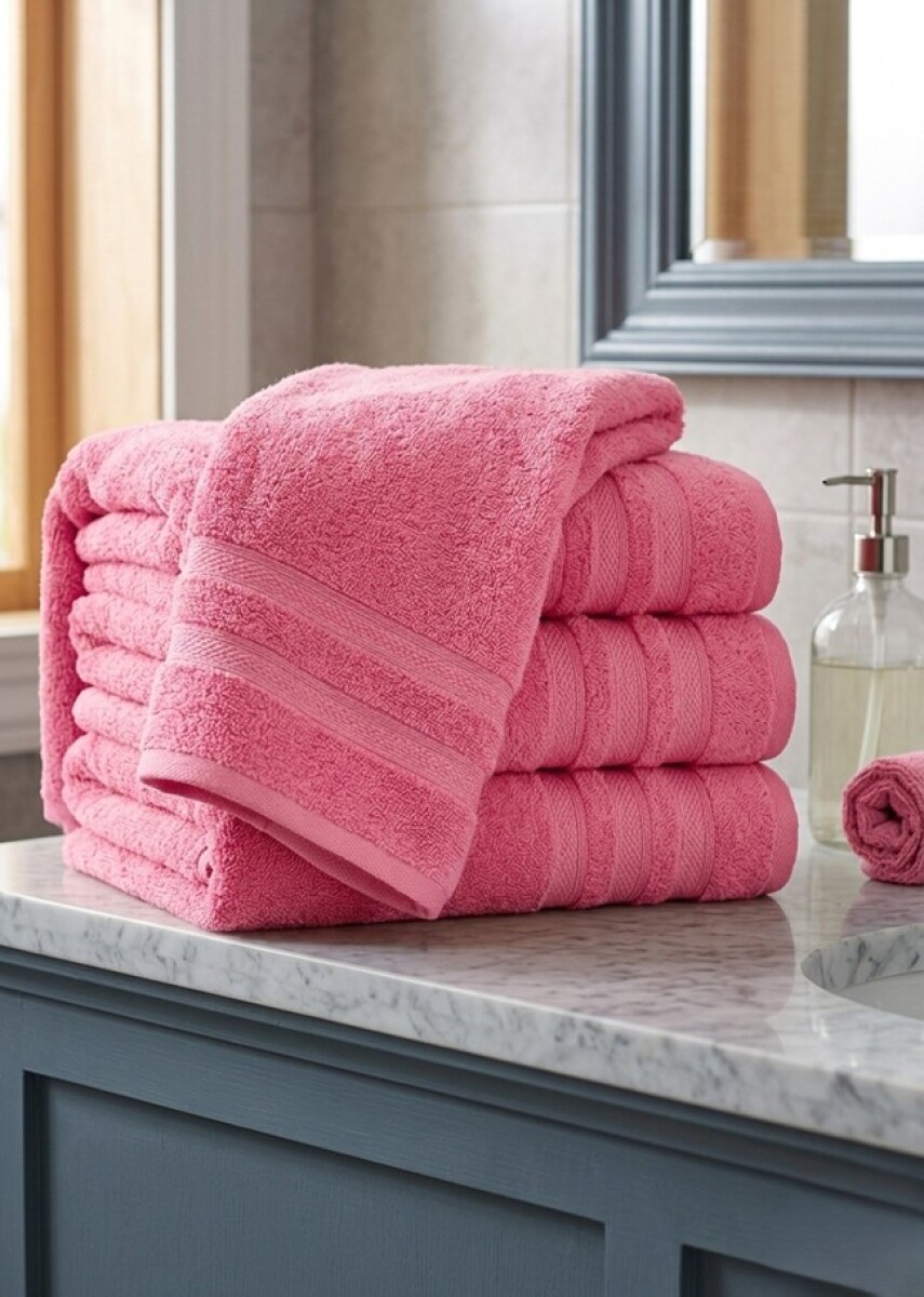 Toalla De Baño Algodón Sky 70 X 130 Cm - Ipe rosa 