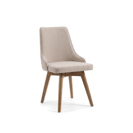 Silla Érica Giratoria - Tela Microfibra T2173 (Tostado)