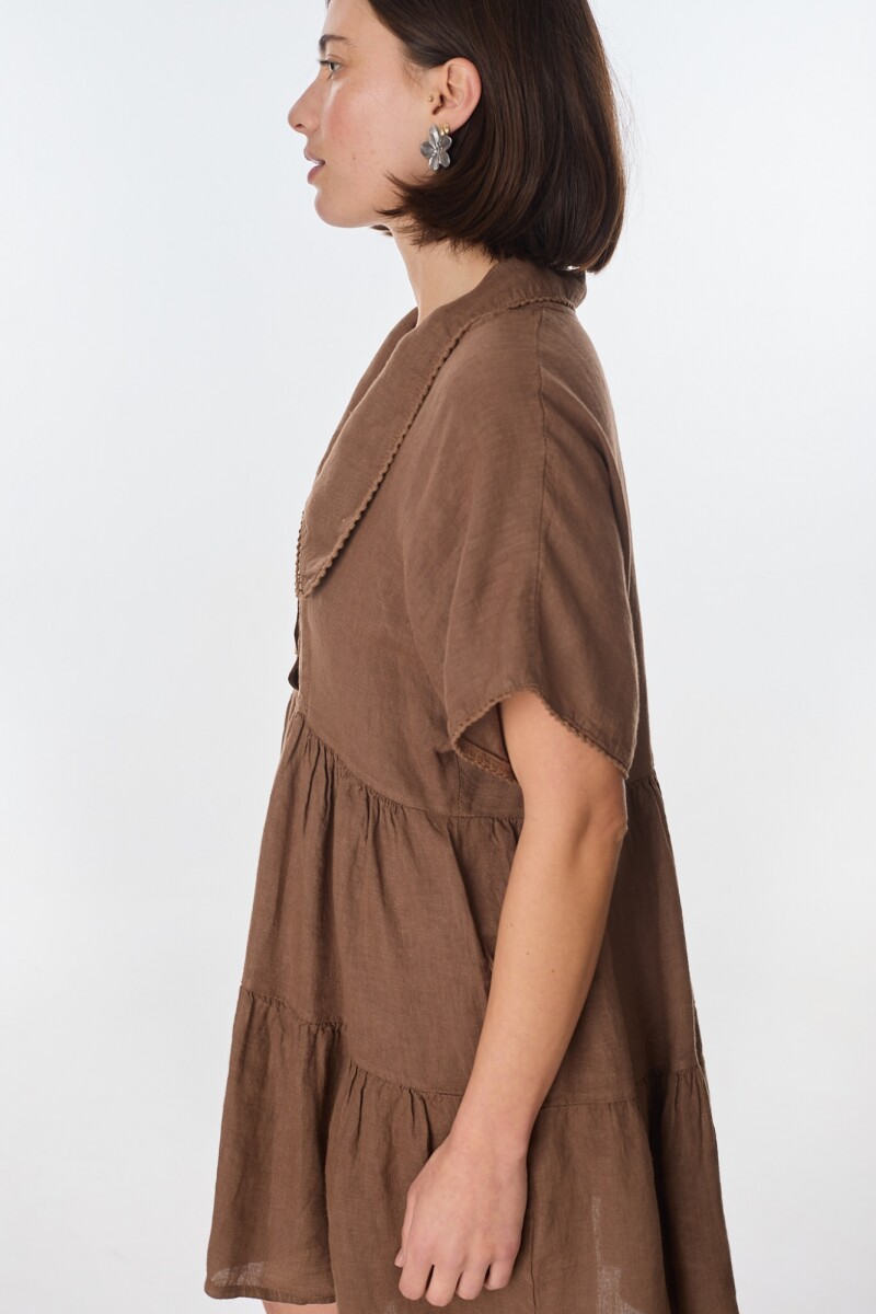 Vestido New Castello Chocolate