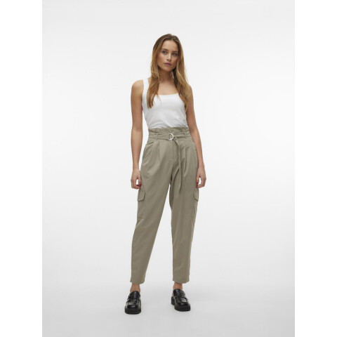 VMAMY HR PAPERBAG BELT PANT Laurel Oak