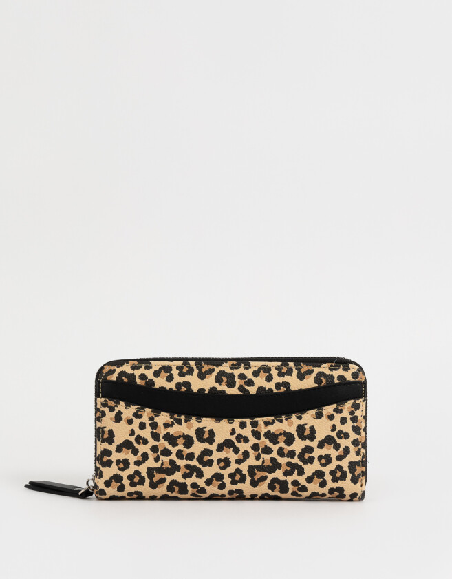 Ficheros Romántico Billetera Fichero Estampada - Estampado Animal Print
