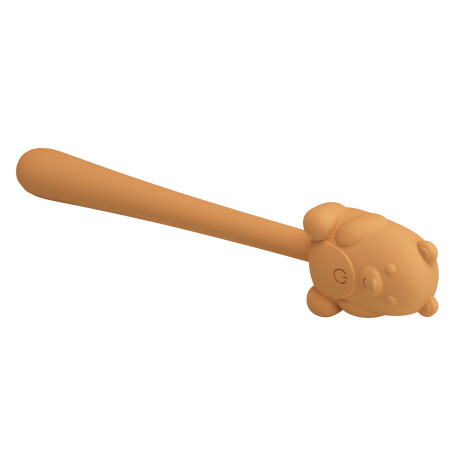 Vibrador Cute Bear Flirting Stick Pretty Love Anaranjado