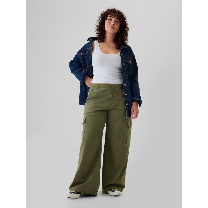 BAGGY CARGO OLIVE NIGHT