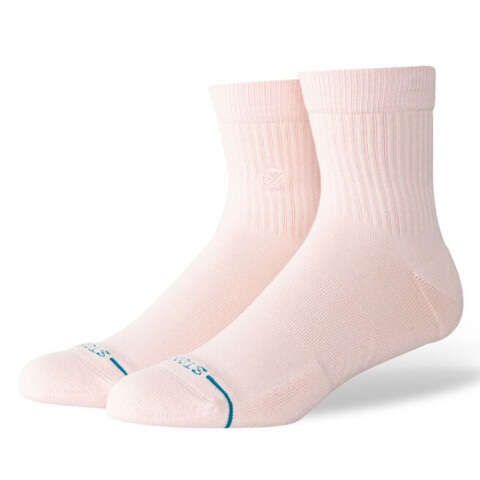 Medias Stance Icon Quarter Unisex Pink