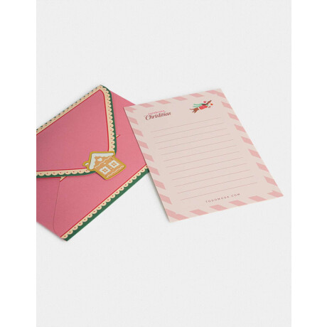 Set De Postales Navideñas Combinacion Multicolor