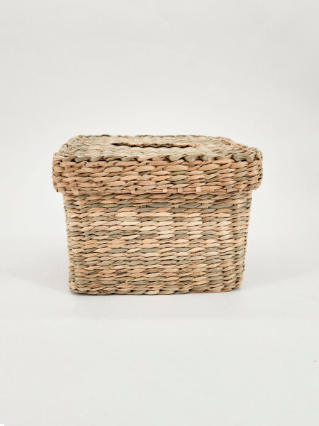 CANASTA CON TAPA MARRON