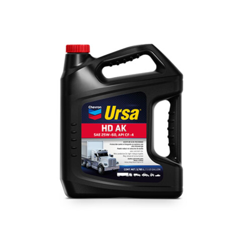 ACEITE 25W60 TEXACO URSA 4LT Aceite 25w60 Texaco Ursa 4lt