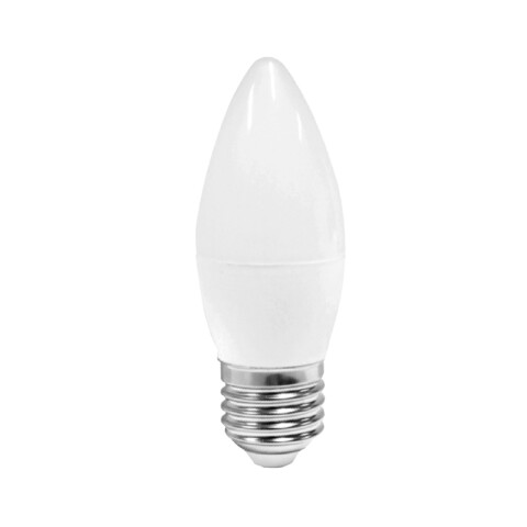 Lámpara LED vela opal E27 5W 400Lm luz fría IX1063