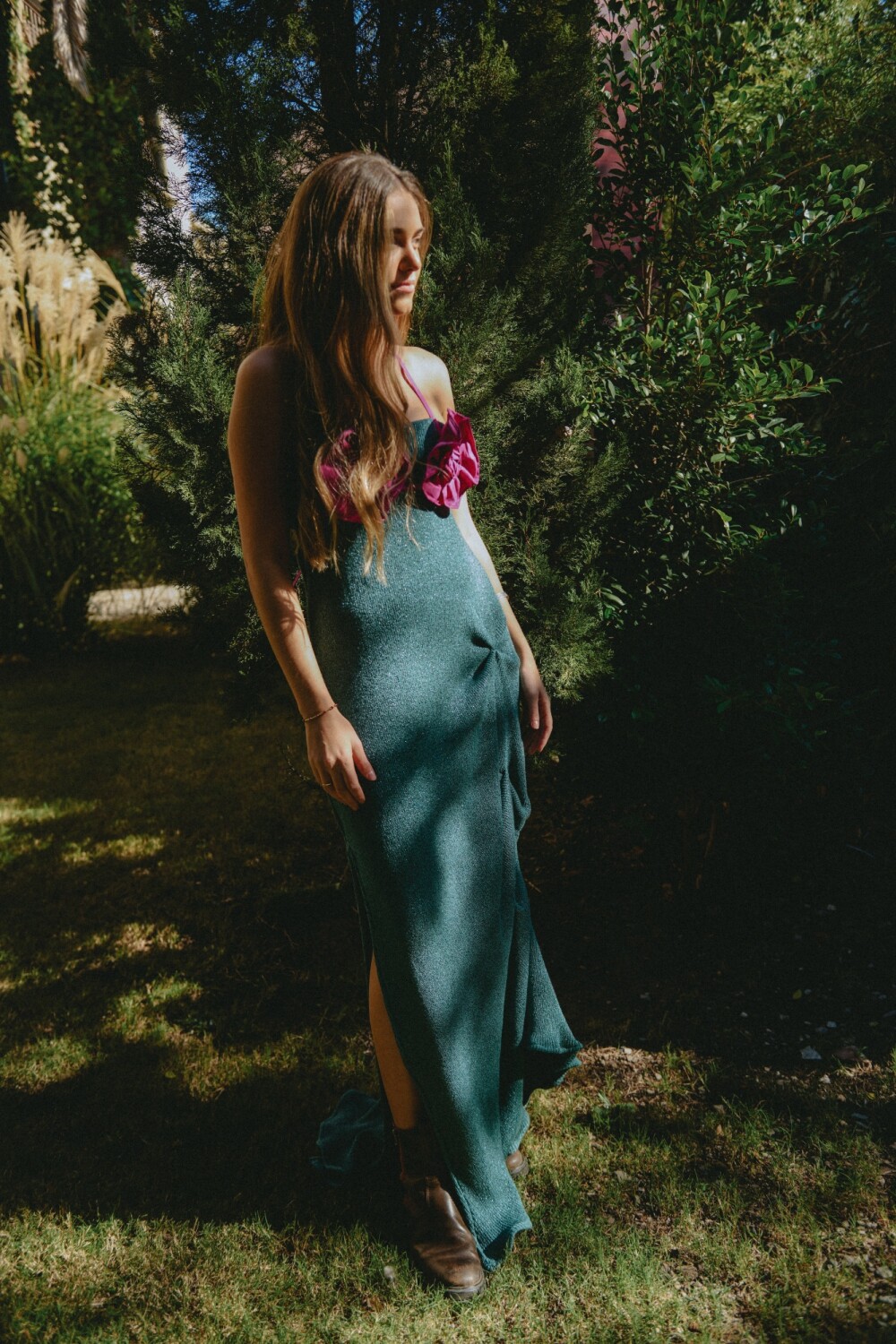 Iconic Dress Fucsia / Petróleo