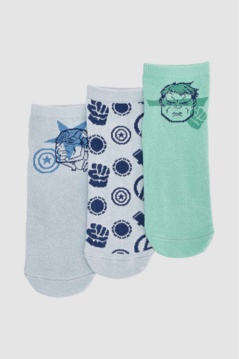 Pack x3 medias cortas infantiles disney - Diseño 1 