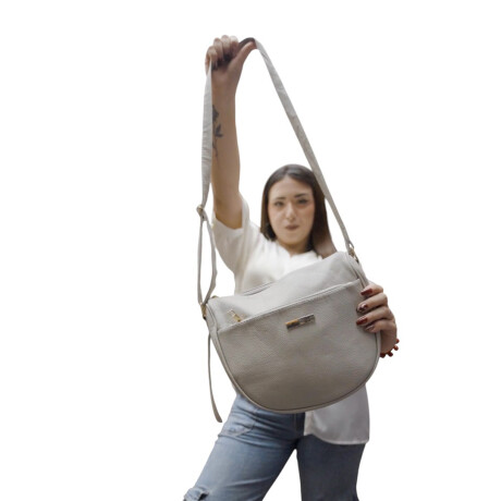 Bandolera Rene Gris claro