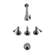 Griferia De Ducha Bimando Cromado Linea Kent