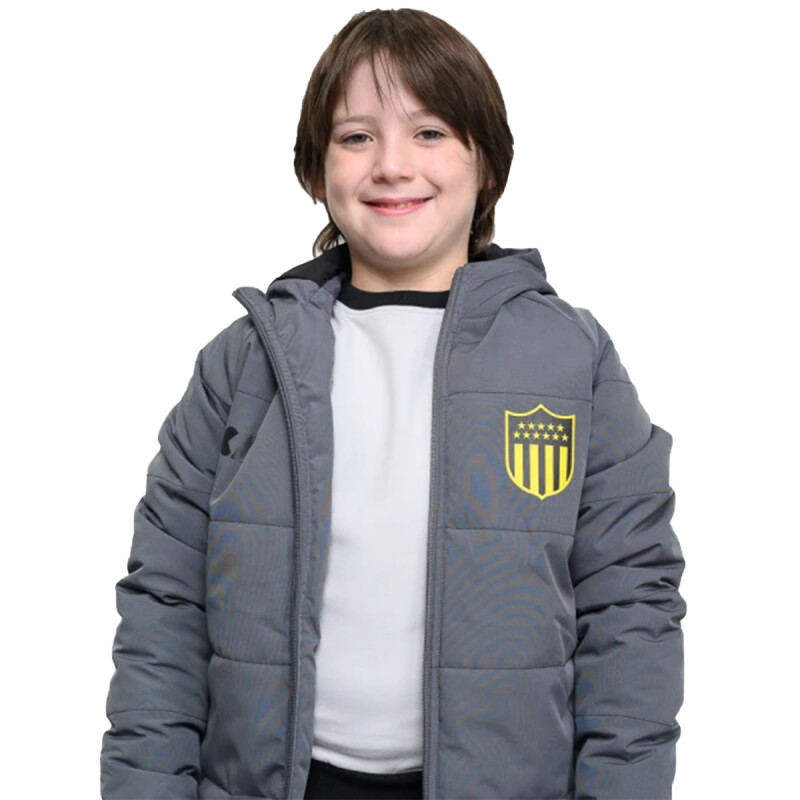 Campera Umbro MILOCH PEÑAROL de Niños - 4P200188 Gris-negro