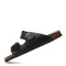 Sandalias de Hombre Branch ROUF con dos bandas Negro