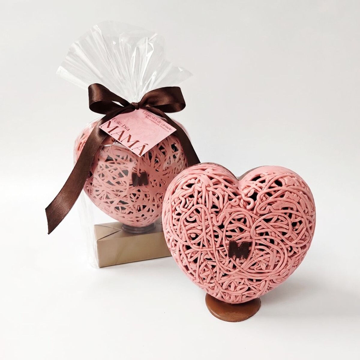 Corazón Labrado Frambuesa 