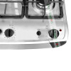 Cocina A Supergas 5h Grill Inox Encendido Luz Cocina A Supergas 5h Grill Inox Encendido Luz