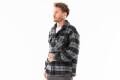 CAMISA LEÑADORA Gris/negro 21