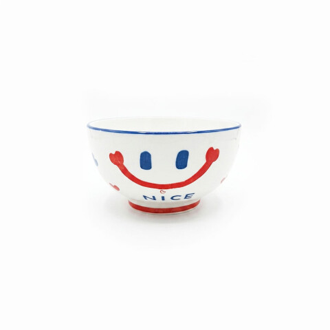 Bowl de cerámica diseño Smiley 13 cm Bowl De Cerámica Diseño Smiley 13 Cm