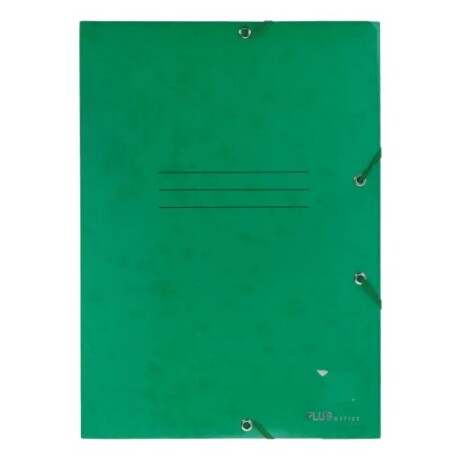 Carpeta con Elástico Plus Office Verde