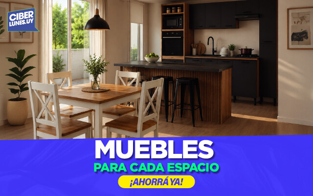 Ciberlunes: ¡Muebles para cada espacio!