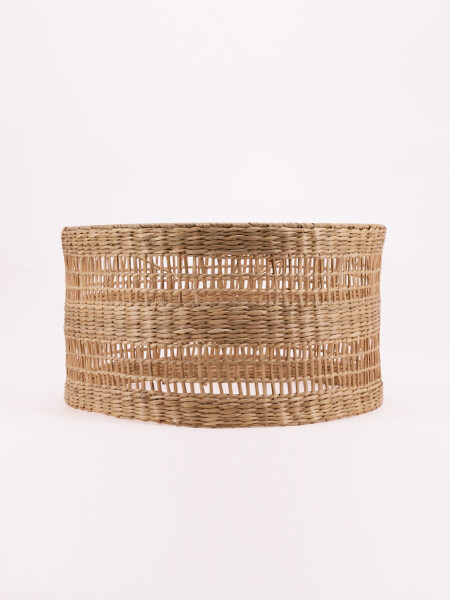 PANTALLA DE TECHO TEJIDO MARRON