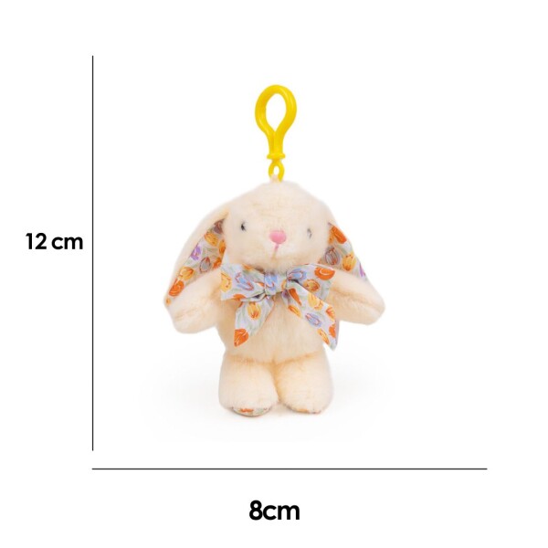 Llavero bunny plush amarillo