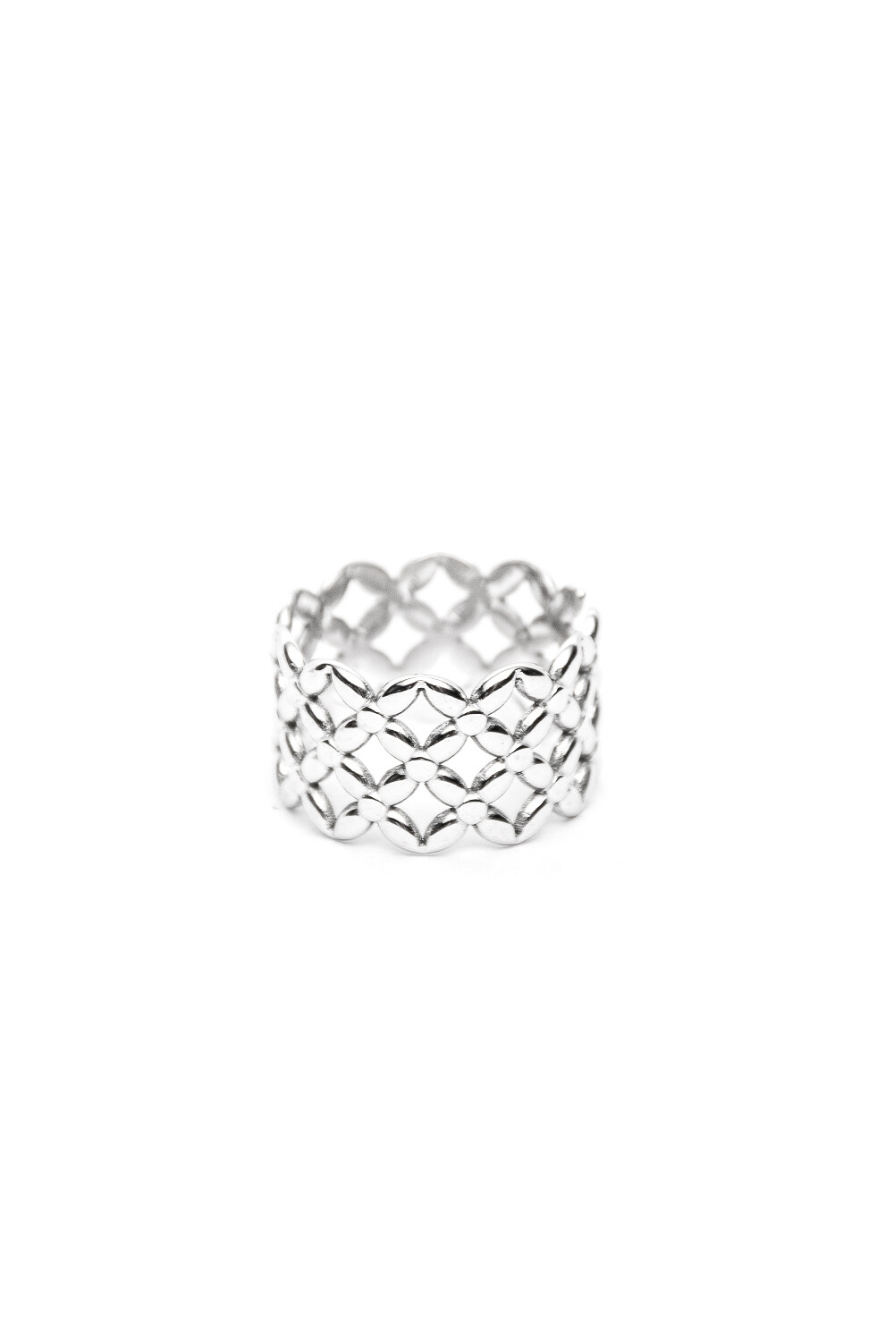 Anillo Mar Plateado