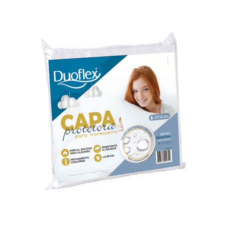 PROTECTOR DE ALMOHADA TELA BLANCO IMPERMEABLE DUOFLEX