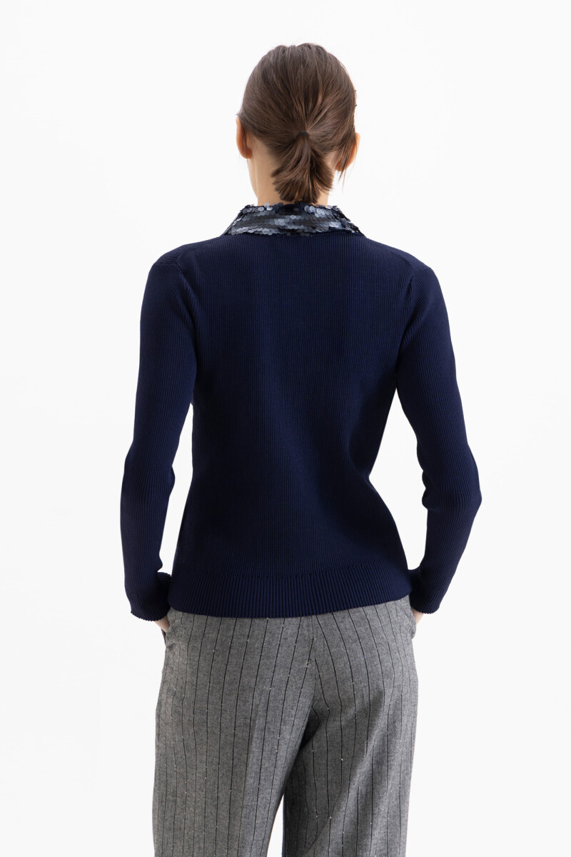 TOP SQUARE Azul Marino