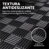 Piso Tatami Goma Eva Encastrable 1x1m 2cm Yoga Pesa Mancuer NEGRO GRIS