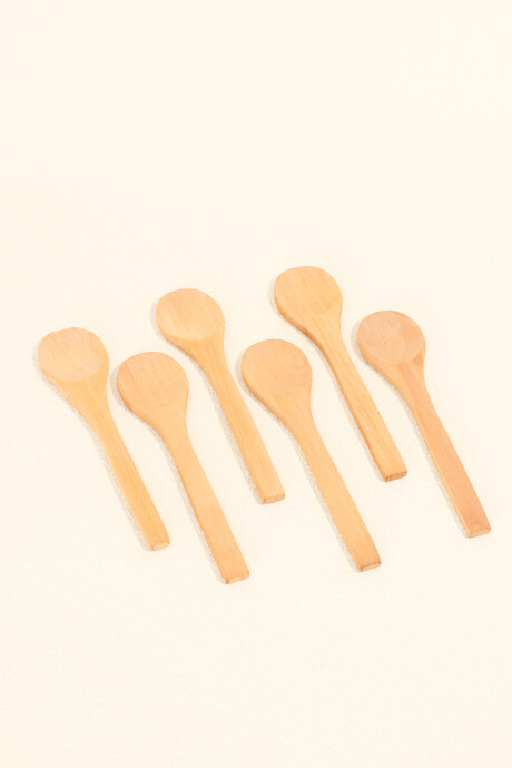 Menaje Utensillos Cuchara, Set 6 Un. Color Unico
