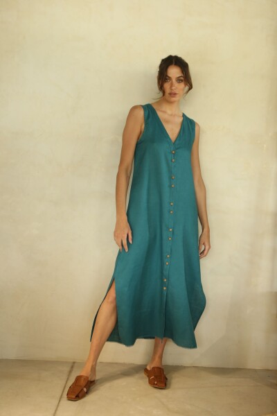 Vestido Vesta Petróleo