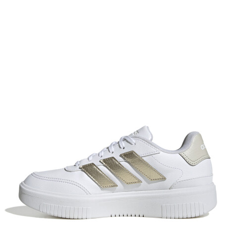 Championes de Mujer Adidas Courtbock Blanco - Dorado - Gris