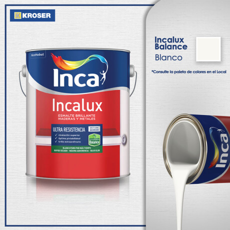 INCALUX BALANCE BLANCO 4L INCA ++ N/a