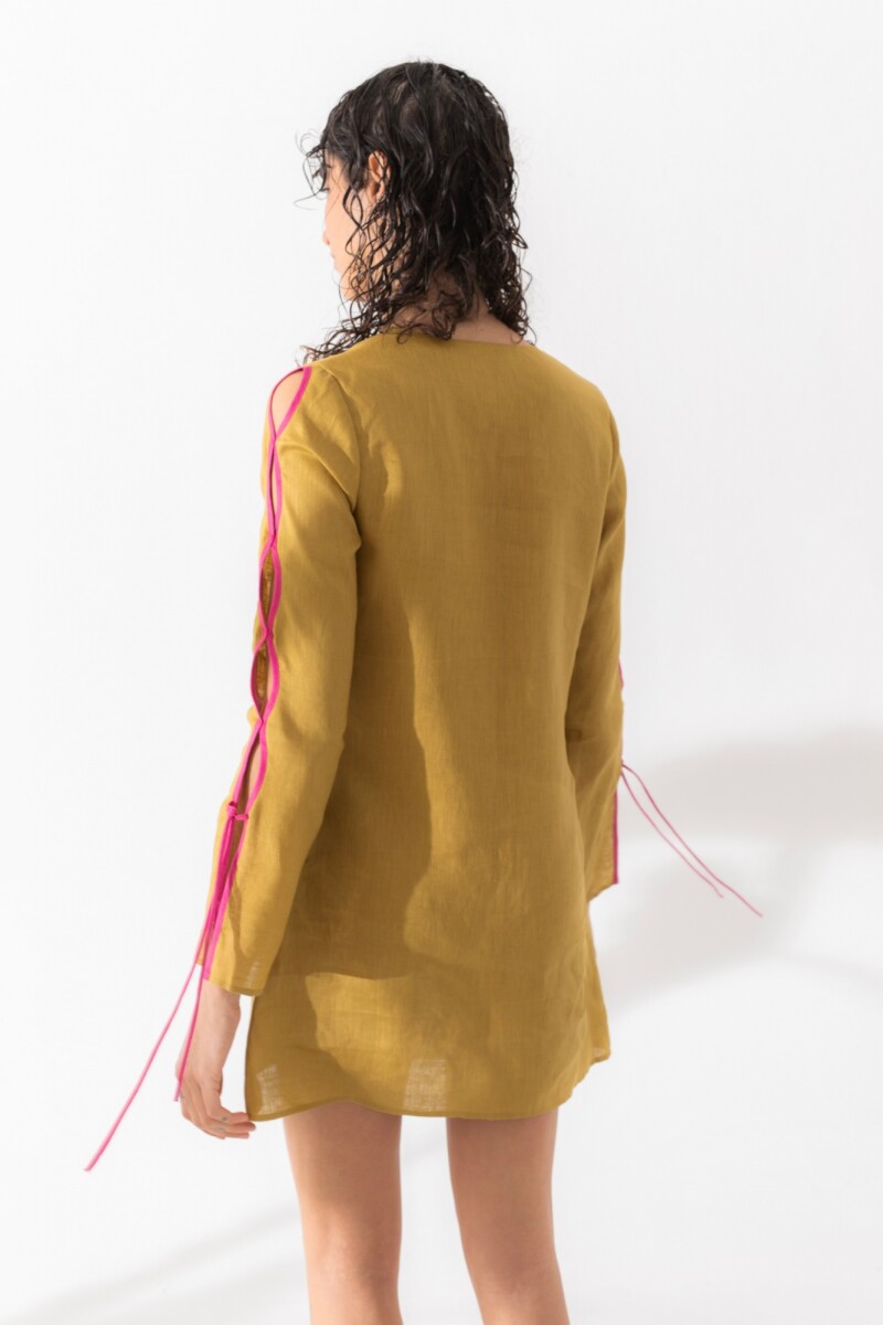 VESTIDO TIRA Pistacho