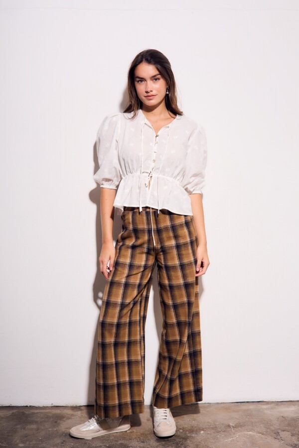 Pantalon Cuadros Multi