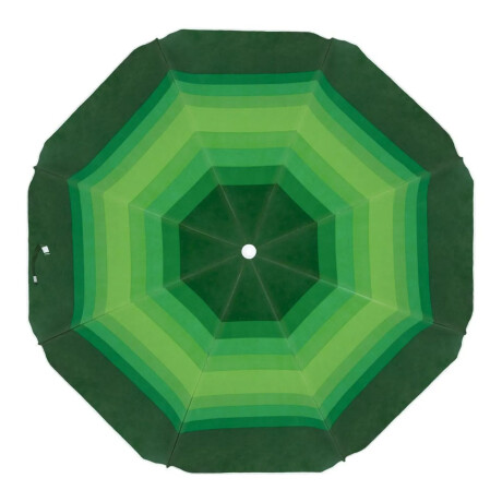 Sombrilla Playa Fashion MOR 1,80 M FPS 70 Protección UV Verde
