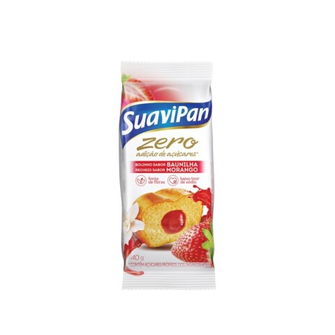 Mini Budín De Frutilla Zero Suavipan 40g Mini Budin Suavipan Frutilla