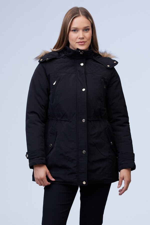 Gabardina Impermeable NEGRO