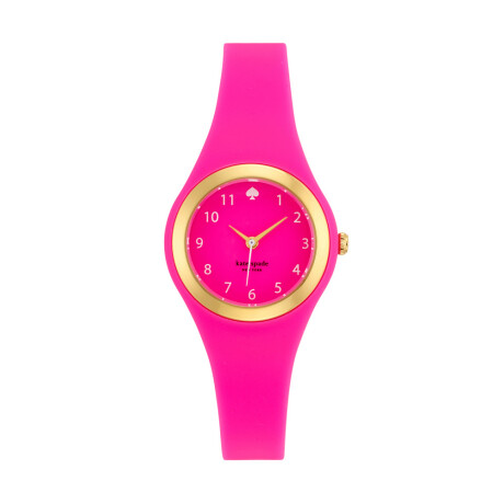 Reloj Kate Spade Fashion Silicona Fucsia 0