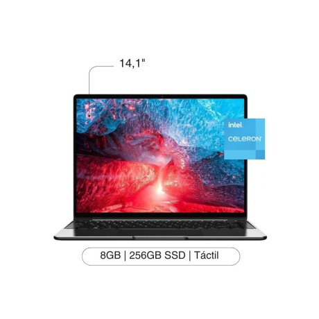 Notebook CHUWI LarkbookX 14.1' FHD Touch 256GB / 8GB RAM Intel Celeron N5100 W11 Notebook CHUWI LarkbookX 14.1' FHD Touch 256GB / 8GB RAM Intel Celeron N5100 W11