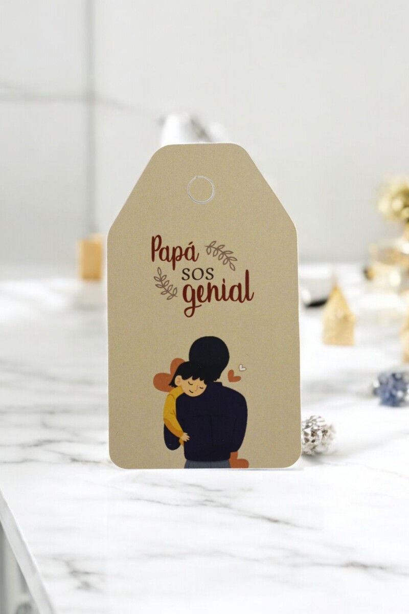 Tag dia del padre 5x8,5 - DISEÑO 4 