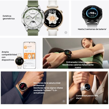 Smartwatch Huawei GT4 41mm blanco V01