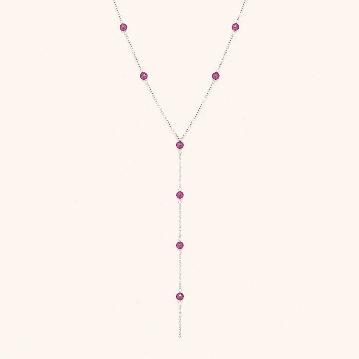Corbatero Natural Stone - Plata 925 