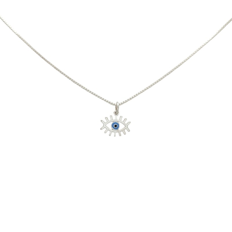 Conjunto Ojo turco - Plata 925 - Sin Piedra- CJ3050 Sinpiedra