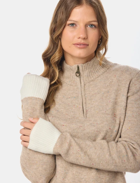BUZO TEJIDO Beige