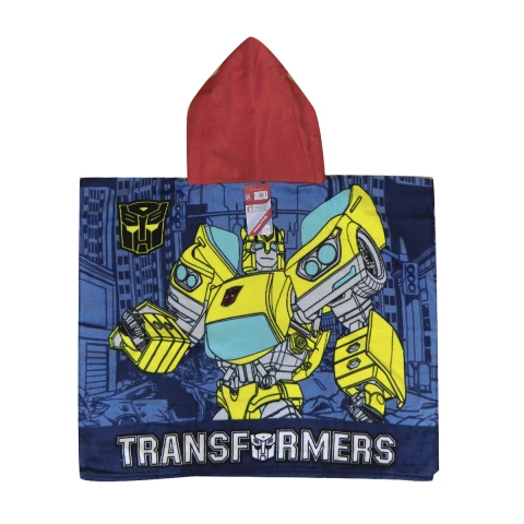 Bata Poncho de Baño Infantil Transformers U